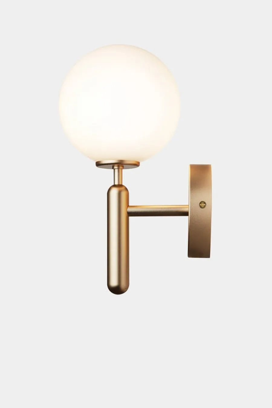 Online Nuura Miira vegglampe Messing / Opal