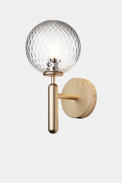 Outlet Nuura Miira vegglampe / optikk Messing