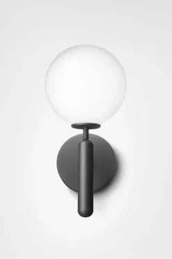 Discount Nuura Miira vegglampe Svart / Opal