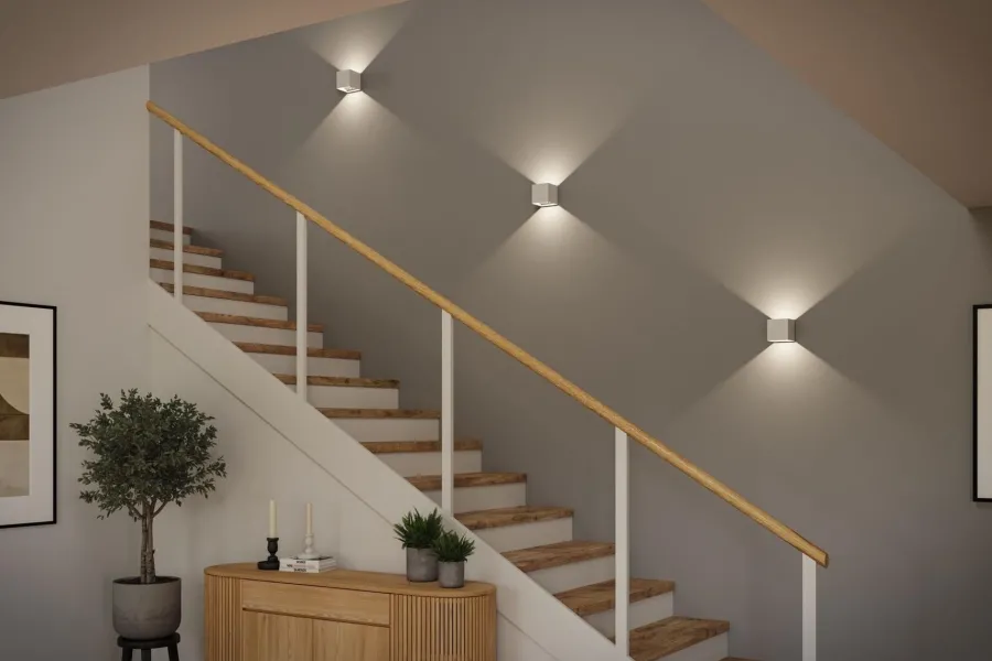 Discount Paulmann Nyara oppladbar vegglampe opp/ned lys med sensor