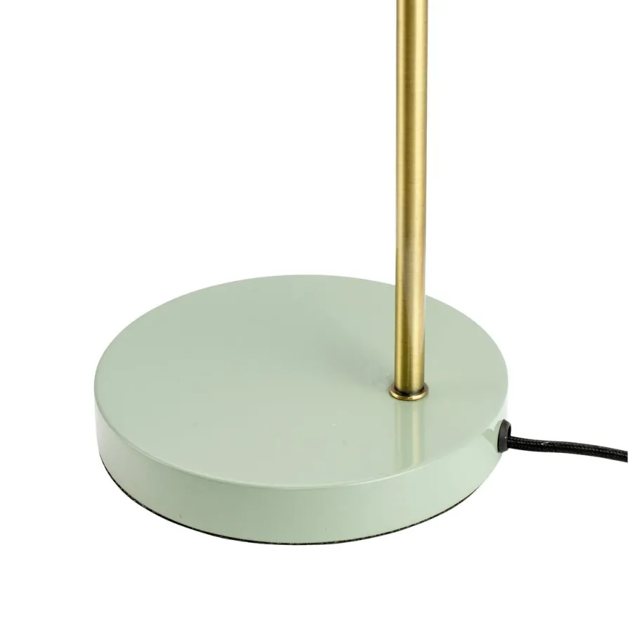 Sale Dyberg Larsen Ocean bordlampe - Oliven/Messingfarget Messing / Grønn
