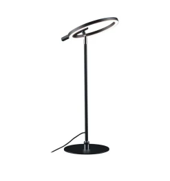 Discount Paulmann Odila bordlampe 10,4W - Dimbar Svart / Krom