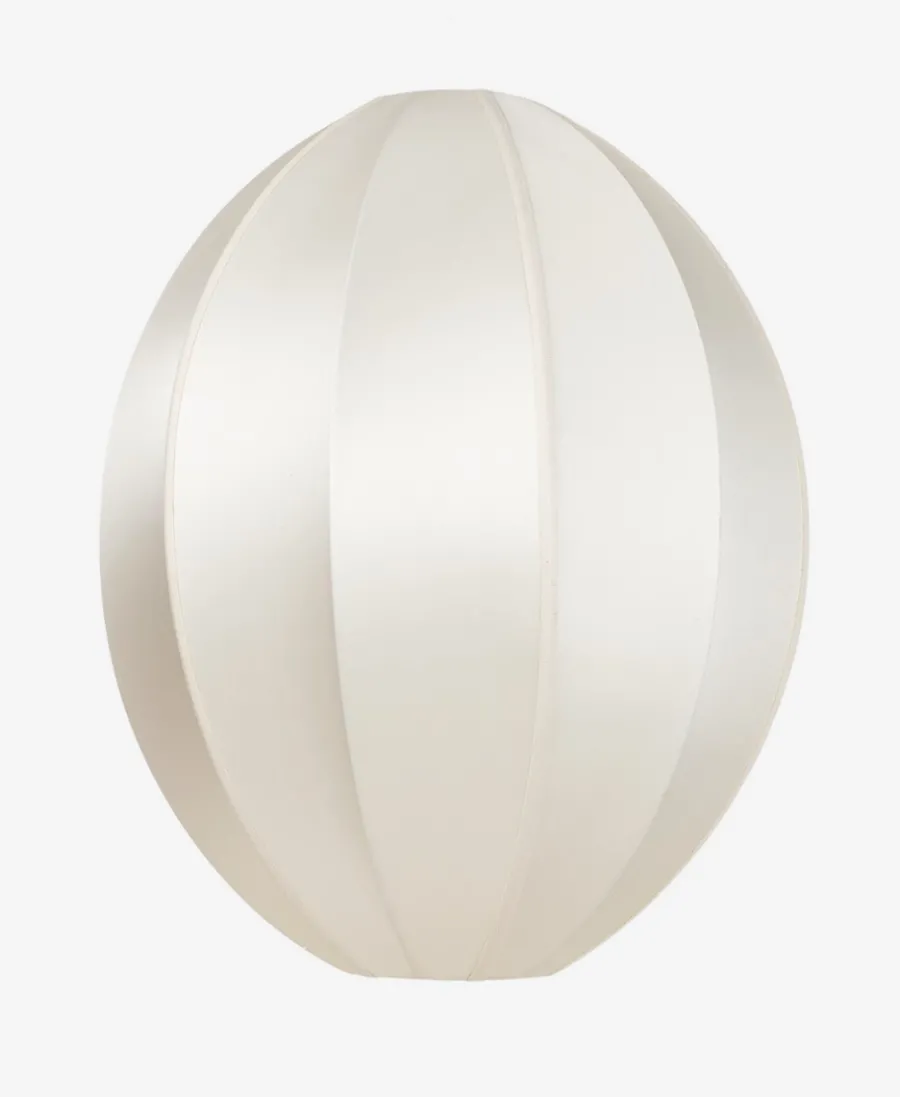 Sale Oi Soi Oi Silkeskjerm Oval Large - Offwhite Hvit