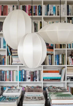 Sale Oi Soi Oi Silkeskjerm Oval Large - Offwhite Hvit