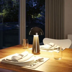 Hot Paulmann Onzo bordlampe oppladbar via USB 2700 Kelvin IP44 - 3 step dim