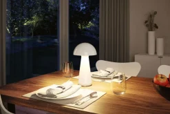 Hot Paulmann Onzo bordlampe oppladbar via USB 2700 Kelvin IP44 - 3 step dim