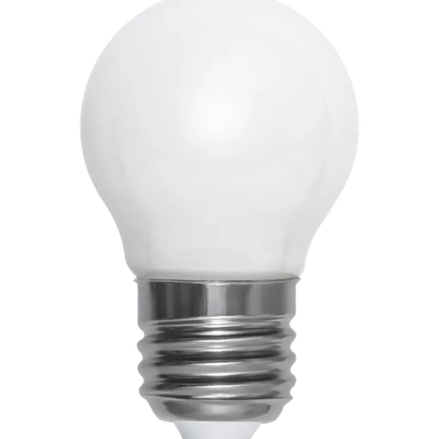 Best Star Trading hvit dimbar E27 LED 4,5 cm H7,8 cm Opal