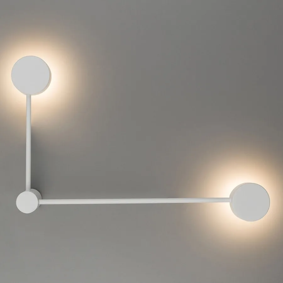 Discount Nowodvorski Orbit 2 vegglampe 20/40 - Hvit
