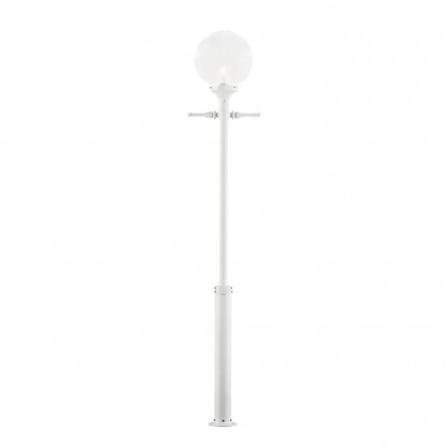 New Konstsmide Orion stolpe 240cm - Hvit