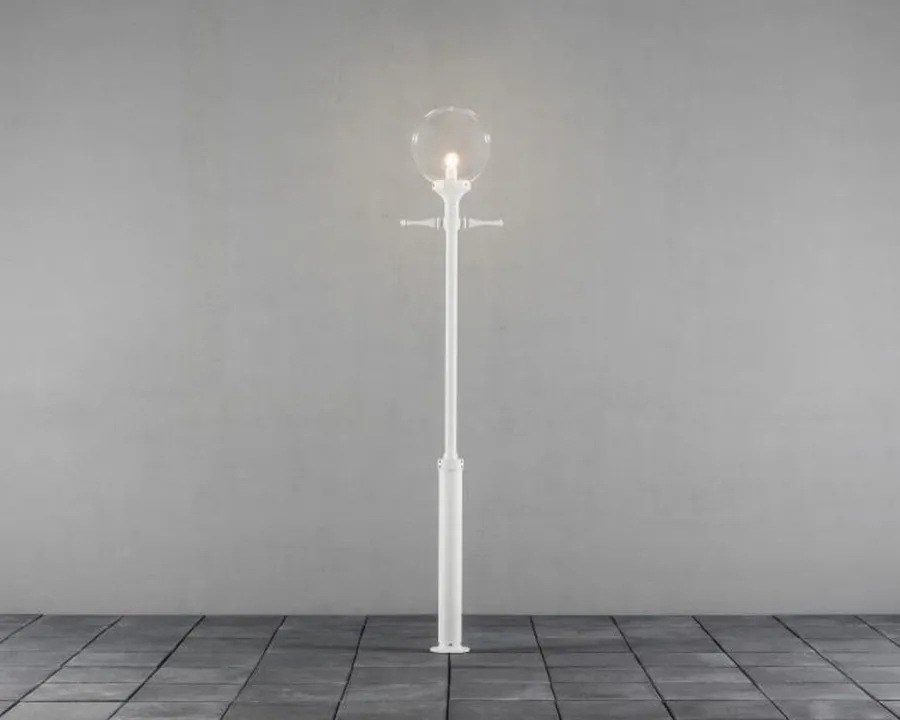 New Konstsmide Orion stolpe 240cm - Hvit