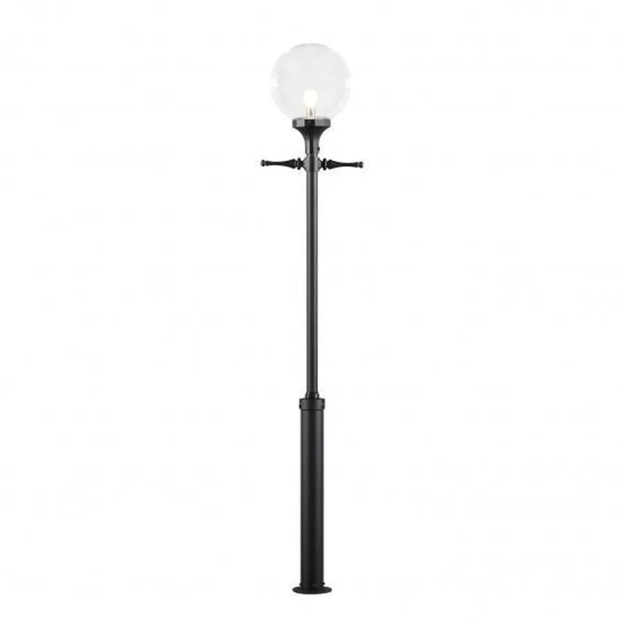 New Konstsmide Orion stolpe 240cm - Svart