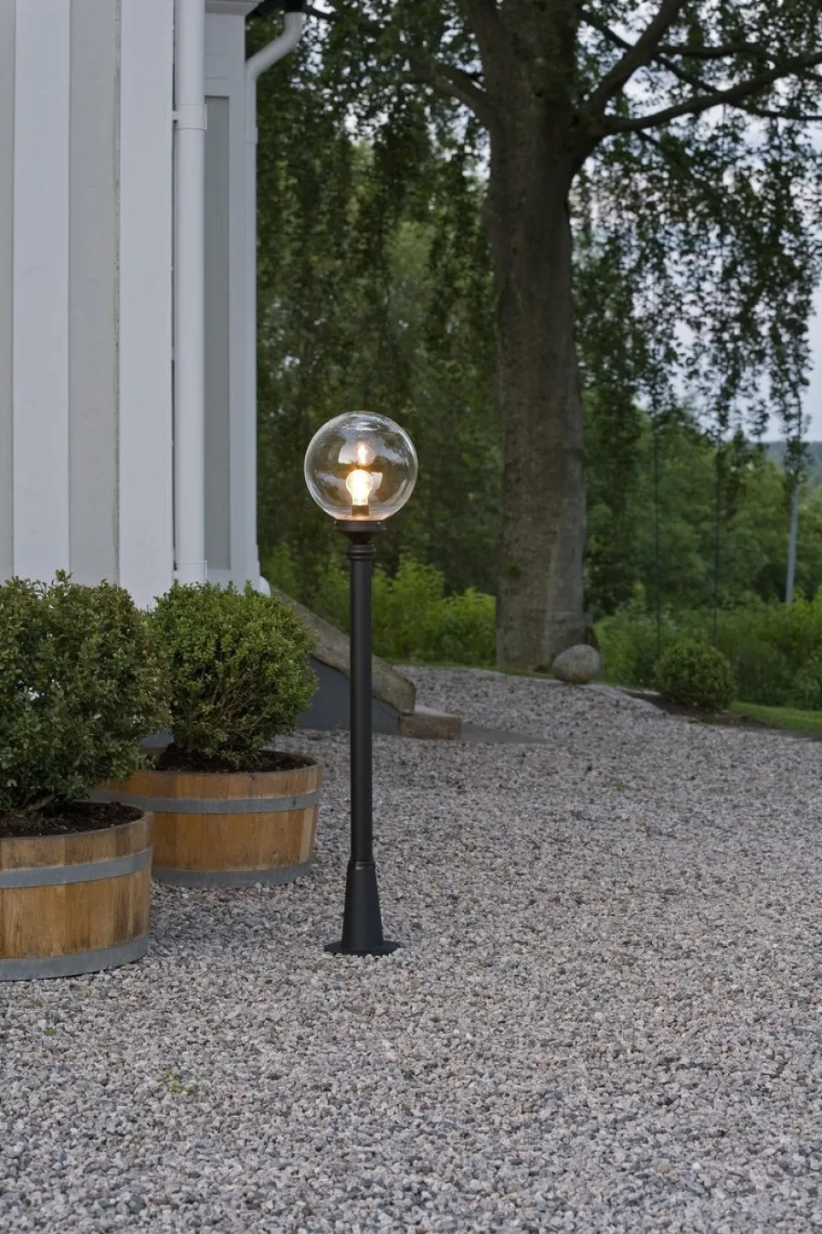 Konstsmide Orion stolpe 118cm - Svart