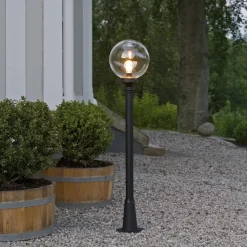 Konstsmide Orion stolpe 118cm - Svart