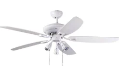 Best Texa Design Orion takvifte GU10 - Hvit/Eik vendbare blad Hvit / Eik