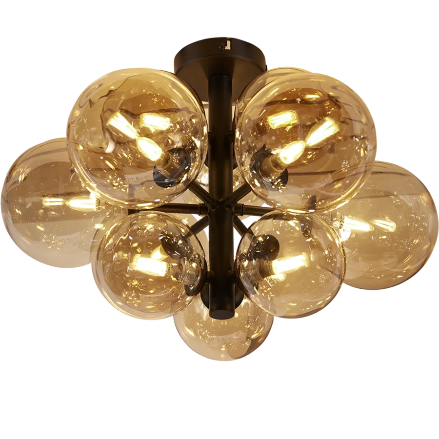 Outlet Ms - belysning Oscar taklampe 50 cm Amber