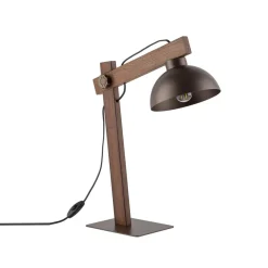 New TK Lighting Oslo bordlampe Brun