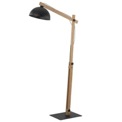 Discount TK Lighting Oslo gulvlampe Brun