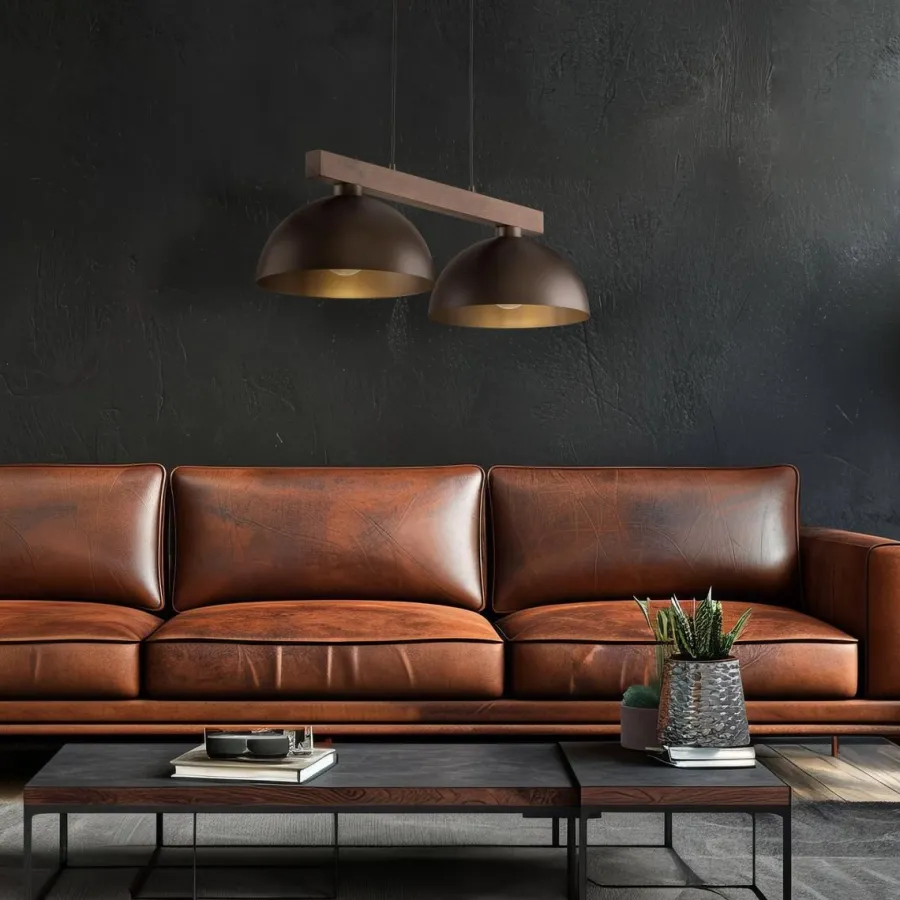 Hot TK Lighting Oslo takpendel 2-lys Svart