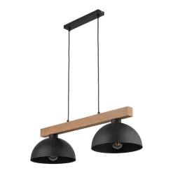 Hot TK Lighting Oslo takpendel 2-lys Svart
