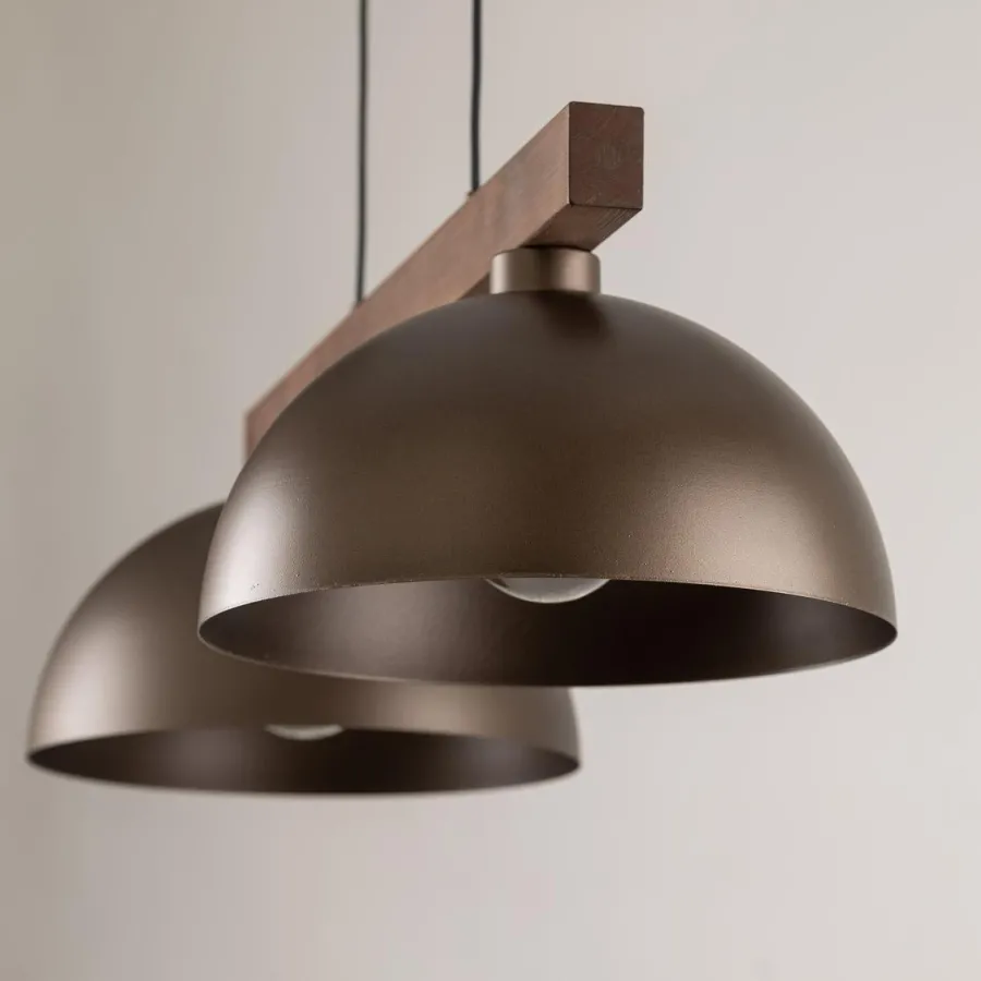 Hot TK Lighting Oslo takpendel 2-lys Svart