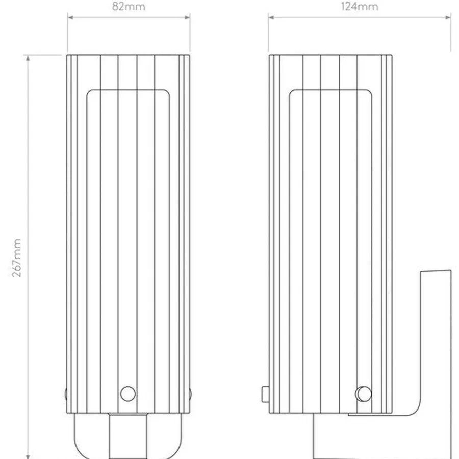 Clearance Astro Lighting Ottavino vegglampe IP44 - Krom