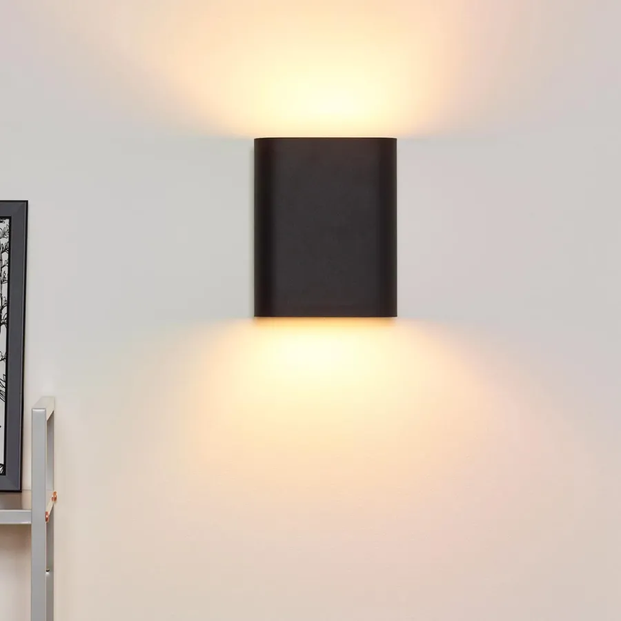 Discount Lucide Ovalis vegglampe opp/ned
