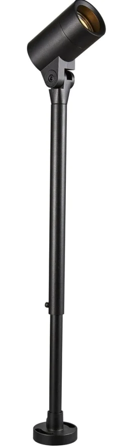 Best NorDesign Oz K1 justerbar vegglampe utendørs spot IP65 GU10 - Svart