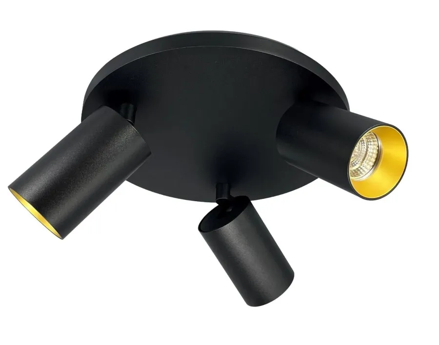 New NorDesign Oz K3 rund taklampe 3-lys GU10
