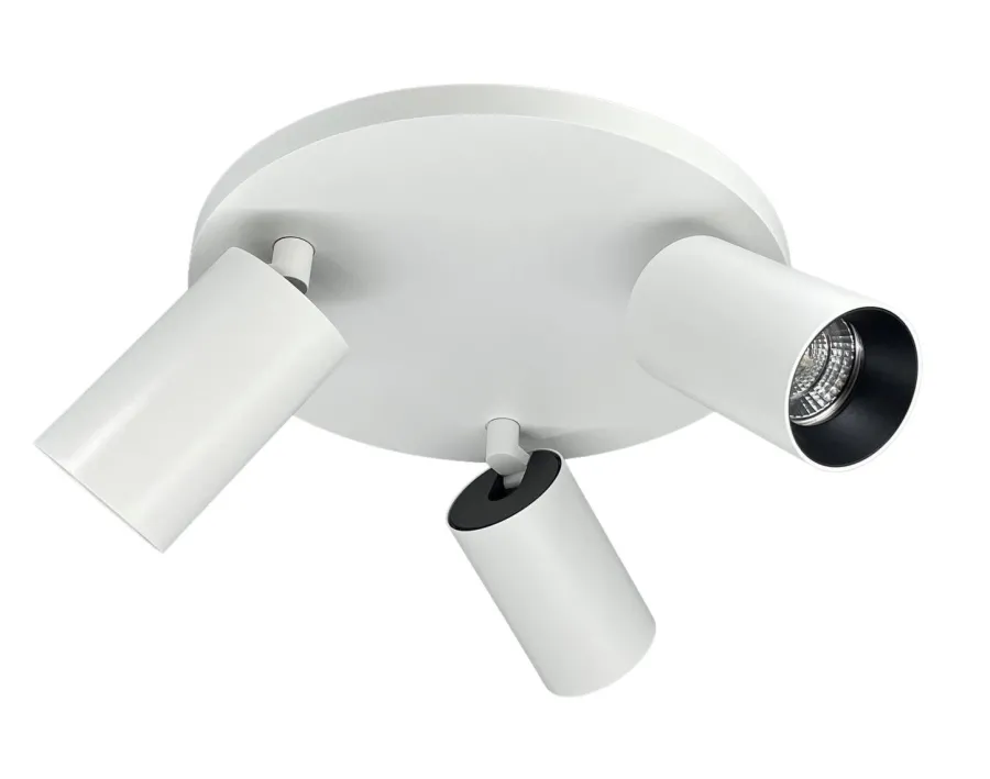 New NorDesign Oz K3 rund taklampe 3-lys GU10