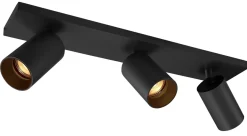 Discount NorDesign OZ K3 taklampe med 3 spotter - Svart