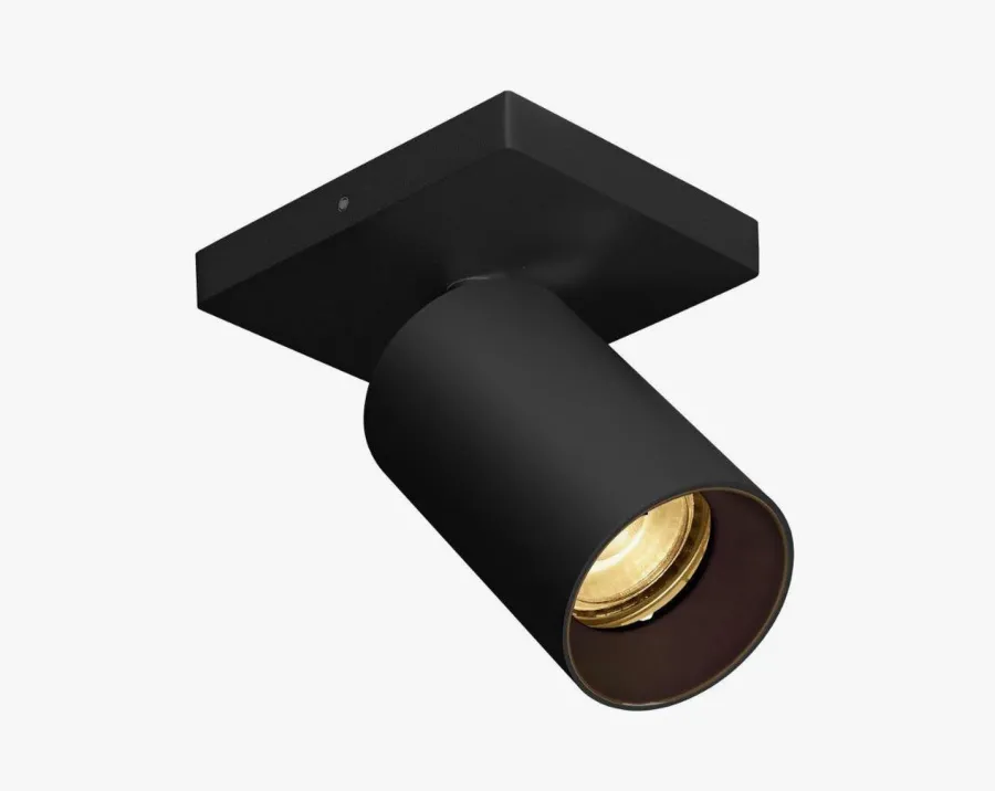 New NorDesign OZ K1 taklampe med 1 spott - Svart