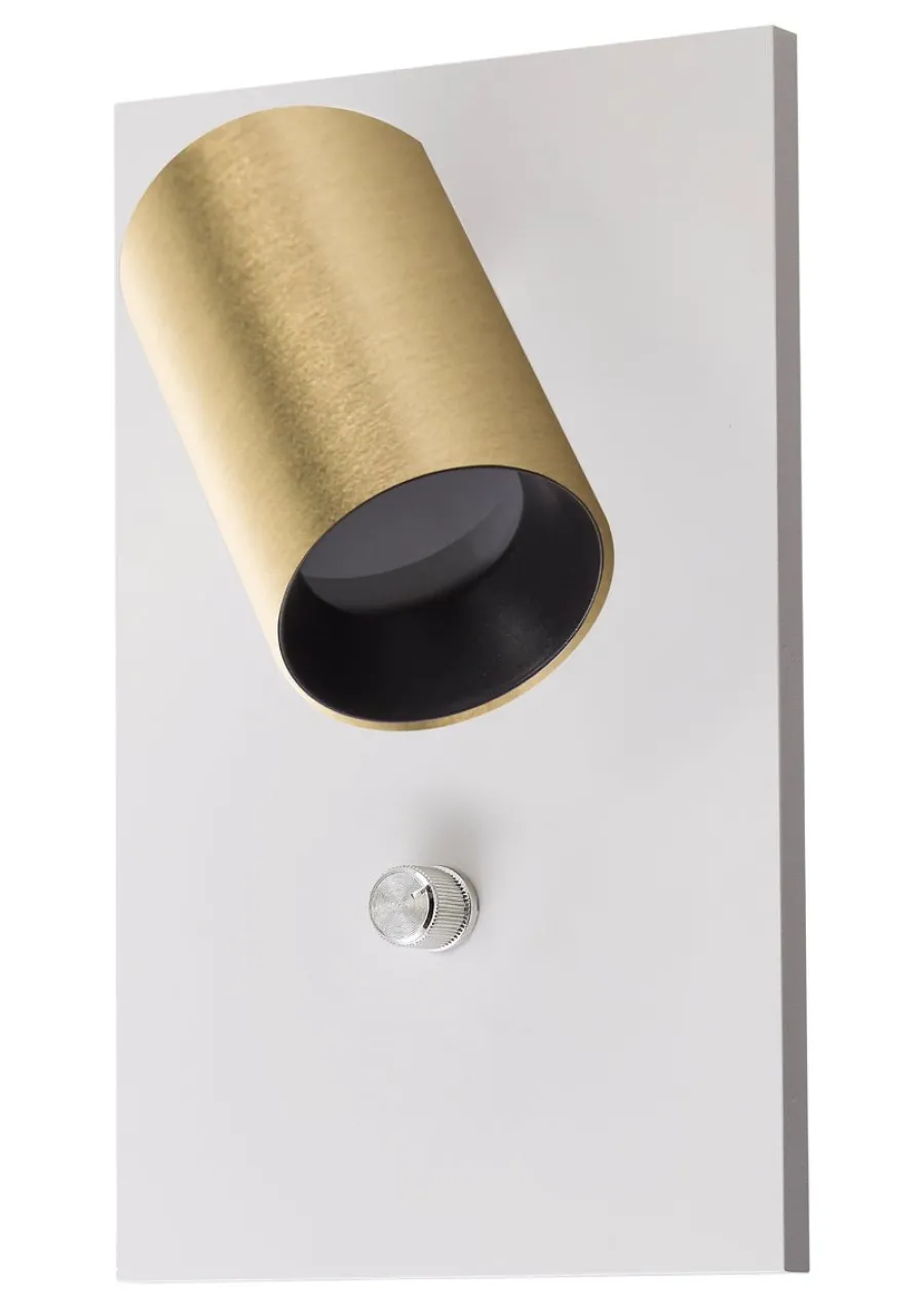 Discount NorDesign Oz K1 vegglampe m/USB - /Svart Hvit