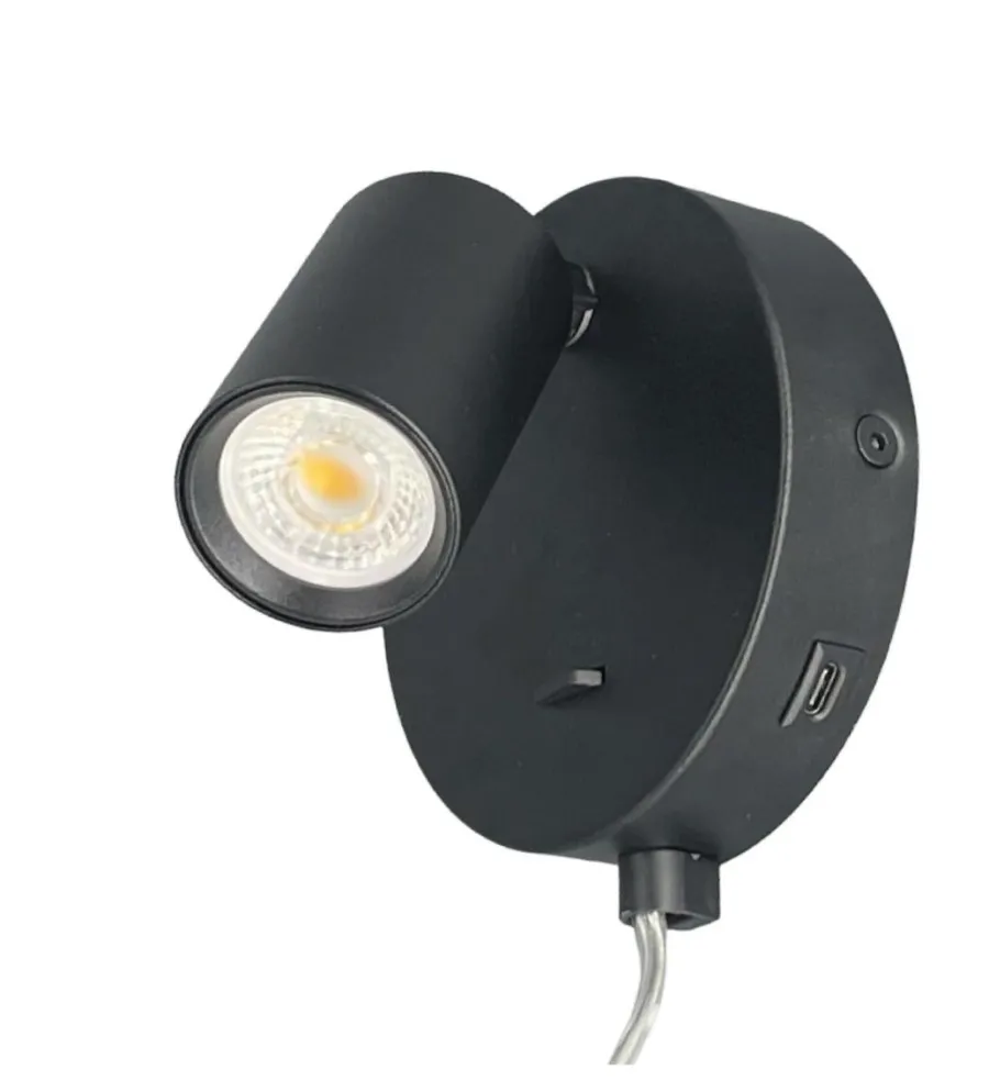 Best NorDesign Oz mini K1 vegglampe med USB C GU10 mini