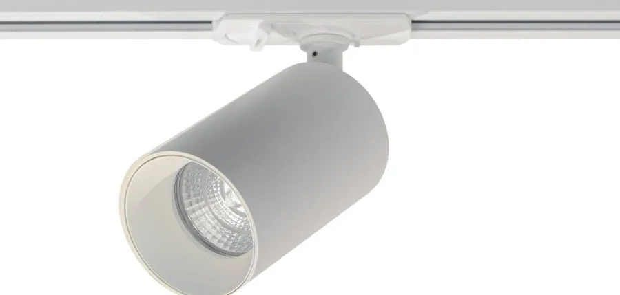 Online NorDesign Oz spotskinne 3 spotter 1 meter - Pure white/Svart Pure White / Svart