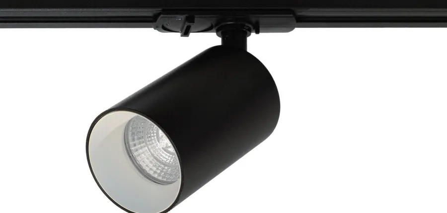 Hot NorDesign Oz spotskinne 5 spotter 2 meter - Svart/Gull Svart / Gull