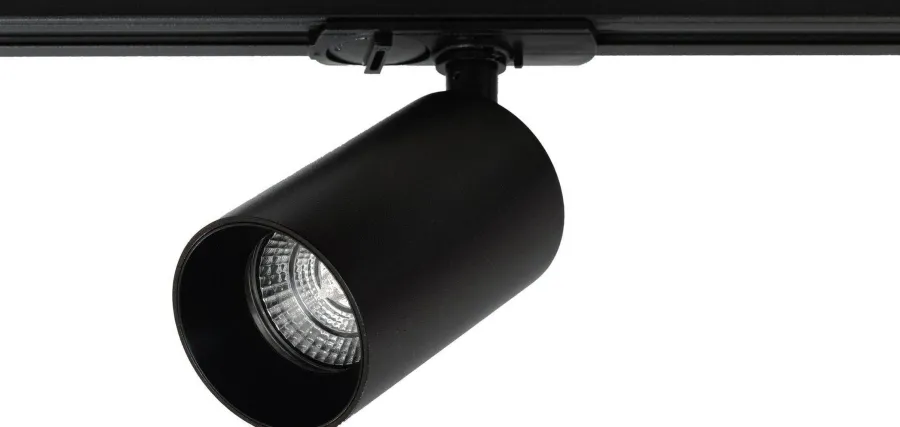 Sale NorDesign Oz spotskinne 3 spotter 1 meter - Svart/Gull Svart / Gull