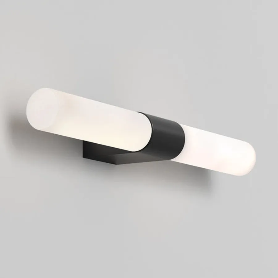 Clearance Astro Lighting Padova vegglampe for baderom IP44 G9 - Svart/Opal Svart / Opal