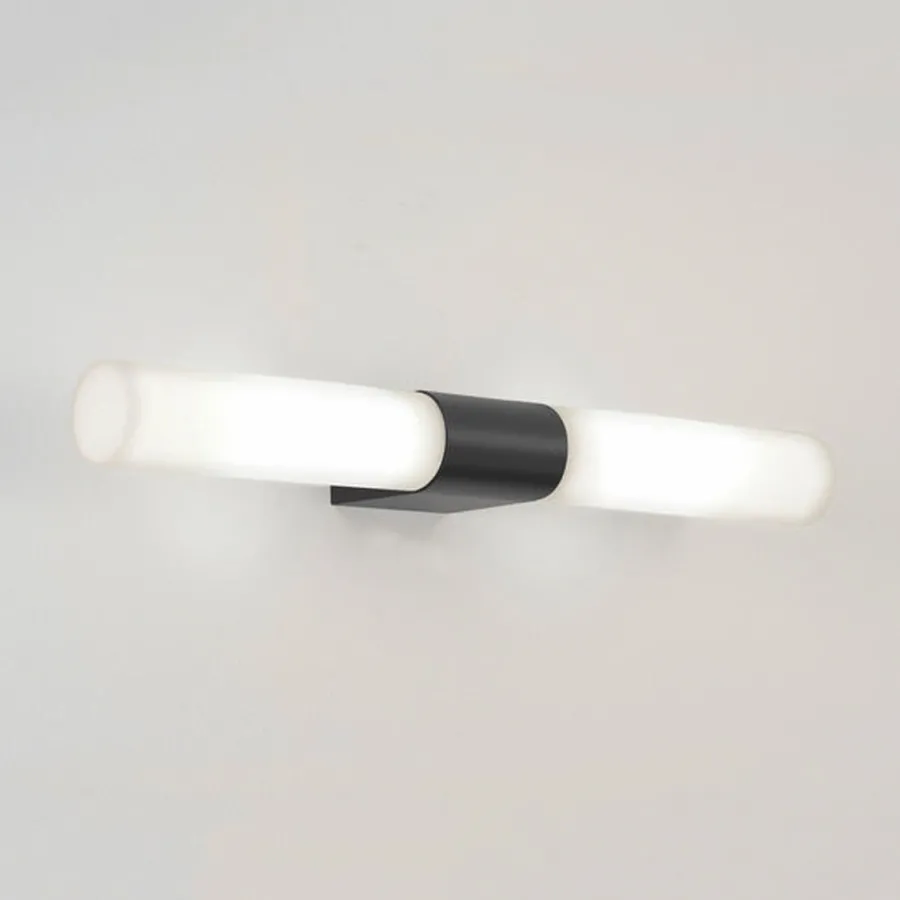 Clearance Astro Lighting Padova vegglampe for baderom IP44 G9 - Svart/Opal Svart / Opal