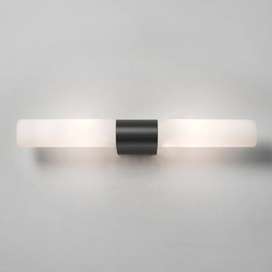 Clearance Astro Lighting Padova vegglampe for baderom IP44 G9 - Svart/Opal Svart / Opal