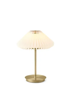 New Halo Designs Paris to go bærbar bordlampe Messing