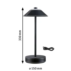 Best Paulmann Pellini portabel bordlampe oppladbar 2W 2700-6500 Kelvin