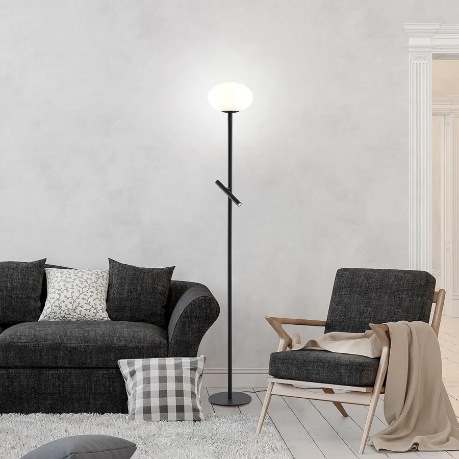 Outlet Lightup Pen gulvlampe Svart