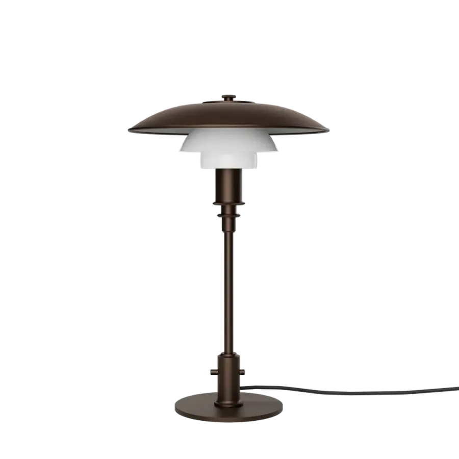 Sale Louis Poulsen PH 3/2 Aged brass opal bordlampe Messing/opal