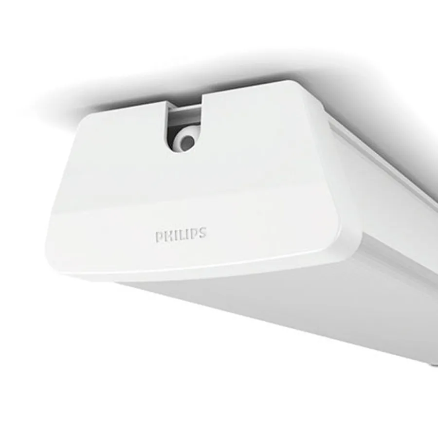 Discount Philips Aqualine 24W LED Lysarmatur 2700K 2200 lumen IP65 - Hvit