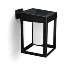 Online Philips Camill vegglampe 1,4W 3000 Kelvin IP44 solcelledrevet med dag/natt og bevegelse sensor Svart