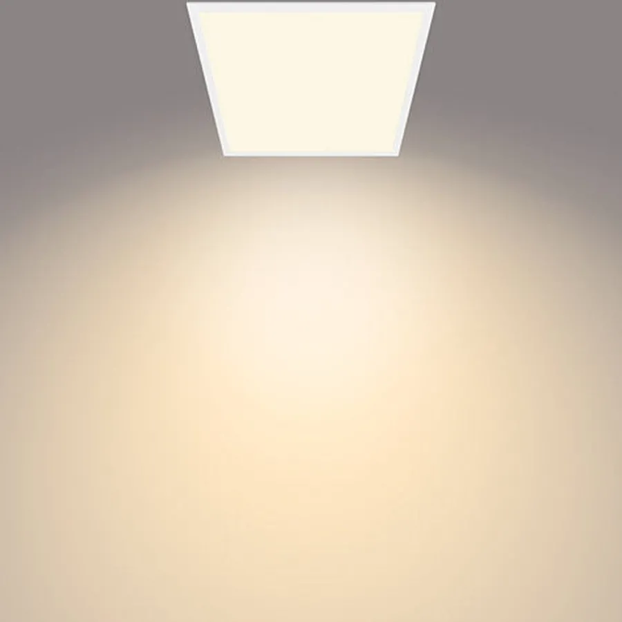Clearance Philips CL560 taklampe 60x60cm 36W 2700K 3-steg dim - Hvit