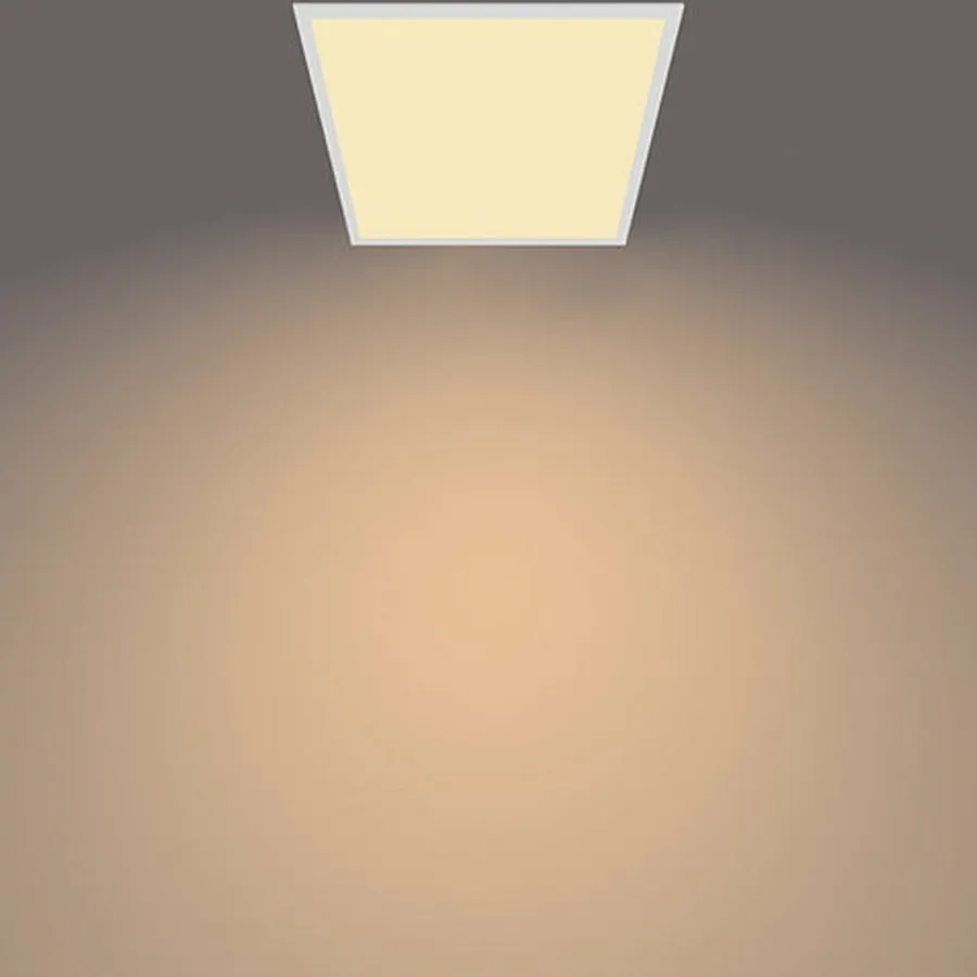Clearance Philips CL560 taklampe 60x60cm 36W 2700K 3-steg dim - Hvit