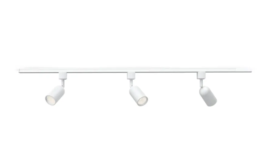 Hot Philips EasyLink Shea spotskinne med 3 spotter - 1 meter