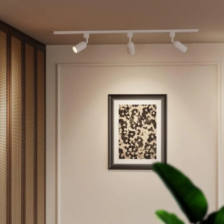 Hot Philips EasyLink Shea spotskinne med 3 spotter - 1 meter
