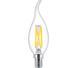 Discount Philips E14 LED 3,4 watt (40W) Warmglow - Dimbar Klar